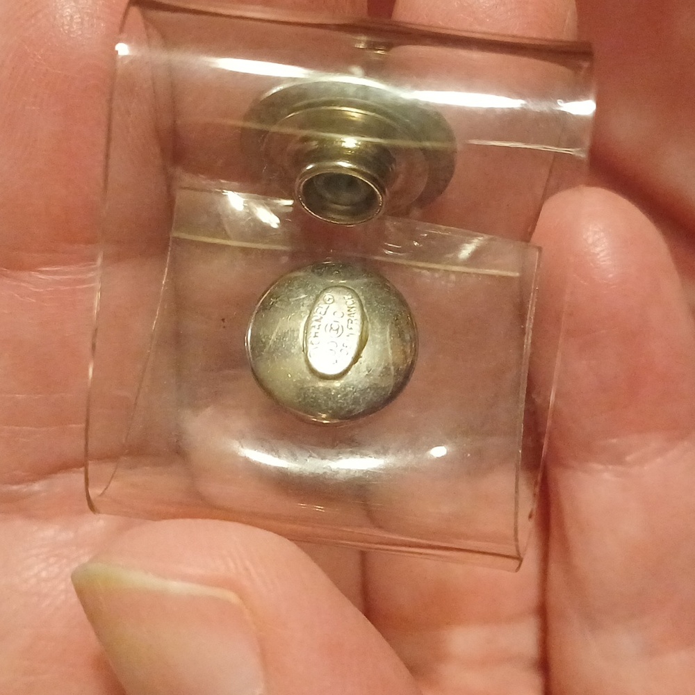 Authentic CHANEL Transparent Ring Year 2000 size 7 7.25 - Picture 11 of 12